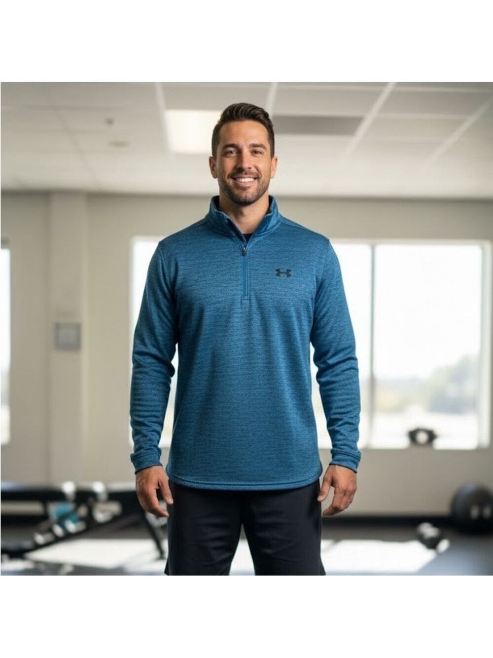 Under Armour Men's Armour Fleece Twist Quarter-Zipper Sweatshirt